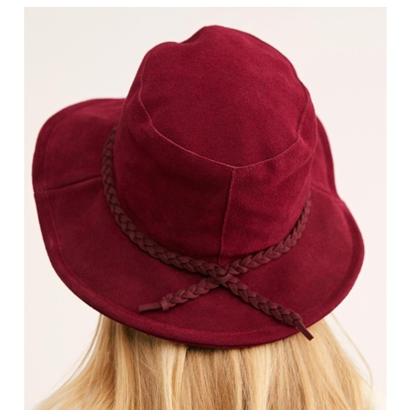 Free People Tennessee Suede Floppy Bucket Hat - Picture 2 of 4